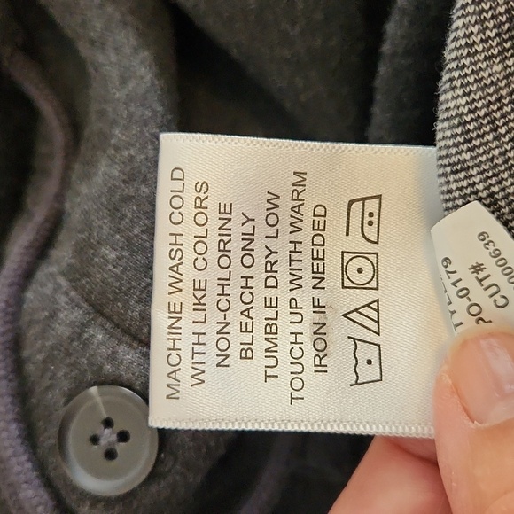 Mizzen + Main Men's Dark Grey Hoodie Size Large - Picture 8 of 10